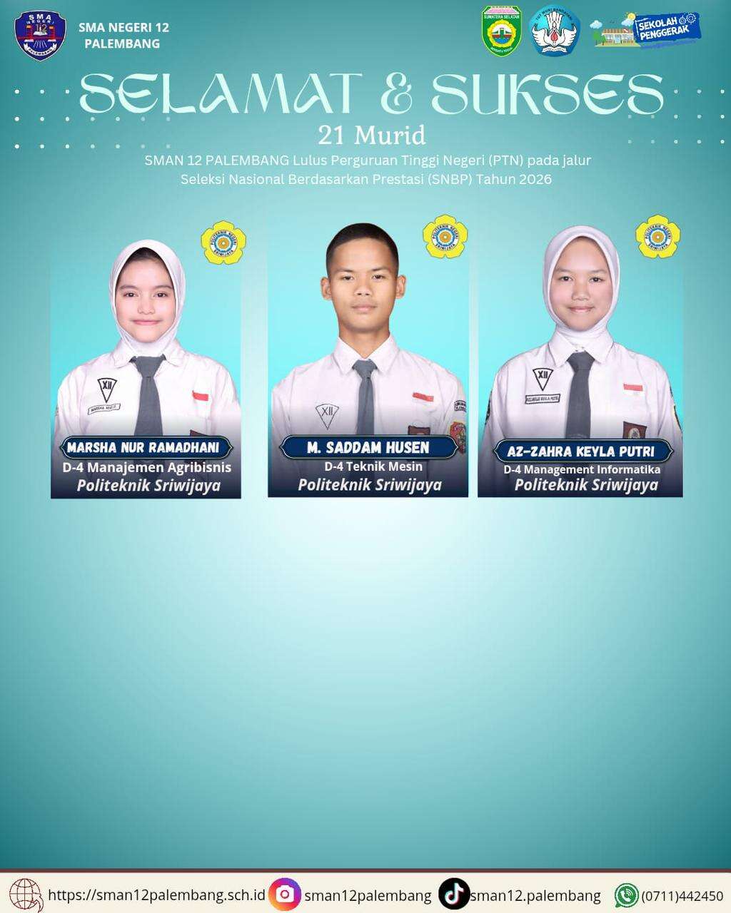 Lulus Perguruan Tinggi Negeri (PTN) Jalur SNBP